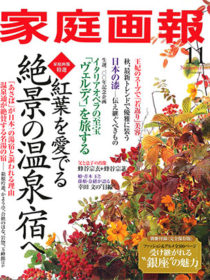 雑誌「家庭画報」2013年11月号に 箱根吟遊 が紹介されました。