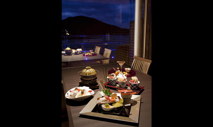 空・海・島と絶品海鮮料理