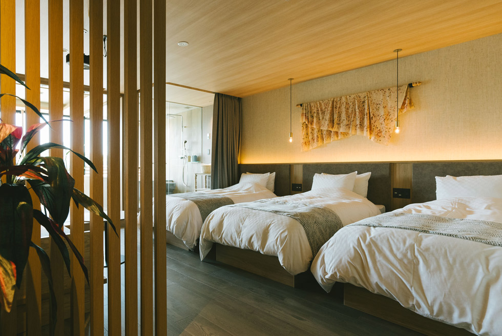 湖の畔で邸宅のように過ごす