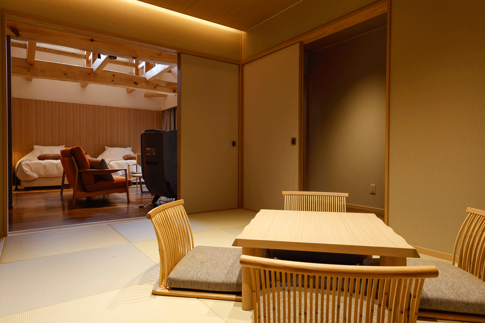 木造りの宿 橋津屋　<br>客室・大浴場　新築